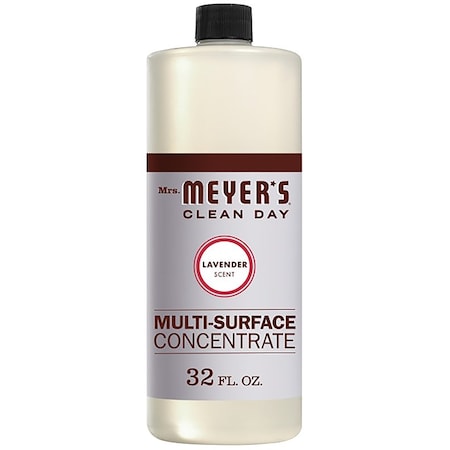 Mrs. Meyers Clean Day Clean Day Cleaner Concentrate, 32 oz Bottle, Liquid, Lavender 11440